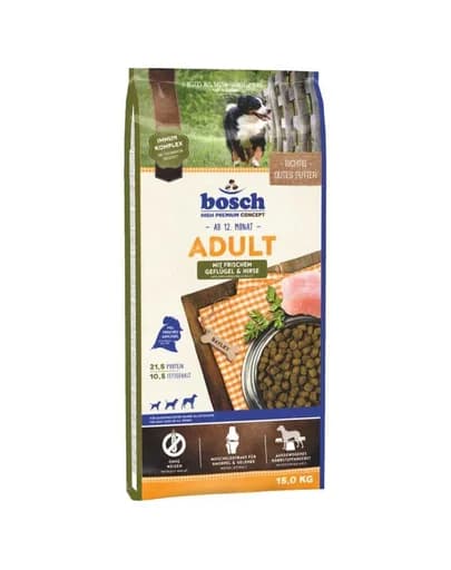 Bosch Adult cu pasăre și mei