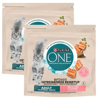 Purina ONE Bifensis Grain Free Adult cu somon